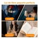 thumbnail image 5 of Luz de Lectura Recargable USB Color Rosa Transparente – Lámpara Portátil para Leer Libros, Ideal para Mesita o Viaje – 1 Pieza, 5 of 7