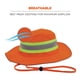 thumbnail image 4 of Gorro Ergodyne GloWear 8935 reflectante de alta visibilidad naranja L/XL, 4 of 6