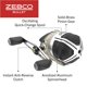 thumbnail image 5 of Carrete de pesca Zebco Bullet MG, tamaño 30, ligero, magnesio, 5 of 7