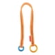thumbnail image 5 of Arborist - Salvavidas de fricción, bucle de anclaje recuperable, eslinga de cinturón de cuerda, cuerda de escalada, salvavidas de cambium para acampar, explorar y hacer Naranja 120cm, 5 of 5