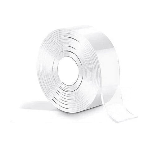 Genérico - Cinta Doble Contacto Faz Transparente 3 Metros Ivy Grip Tape