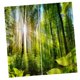 thumbnail image 3 of 2 paneles / set cortinas de cortina de impresión 3d para sala de estar dormitorio sunshine forest, 3 of 5