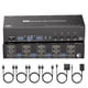 thumbnail image 1 of Conmutador KVM QORESWT 4 PC a 3 monitores 8K@30Hz USB 3.0, 1 of 9