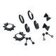 thumbnail image 1 of Pack 6 Pares Aretes Hombre Con Piercing, Arracadas Hombre, 1 of 3
