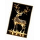 thumbnail image 2 of Cuadro Decorativo Arte Ciervo Iluminado Elegancia Pared Jhn, 2 of 3