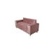 thumbnail image 1 of Sofa Dos Cuerpos Felpa Rosa, 1 of 3