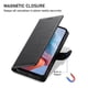 thumbnail image 3 of Funda para FOXDOCK Motorola Edge 50 Fusion– Cuero Premium, 3 ranuras para tarjetas, Protección contra impactos, 3 of 5