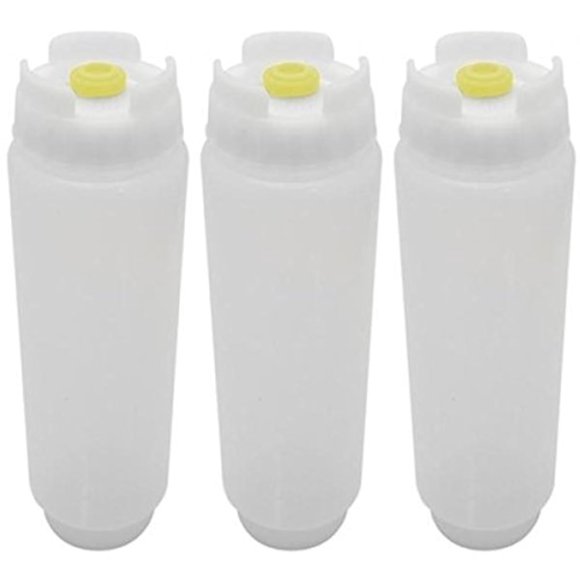 Botella NAILAO FIFO 473 ml Squeeze Paquete de 3