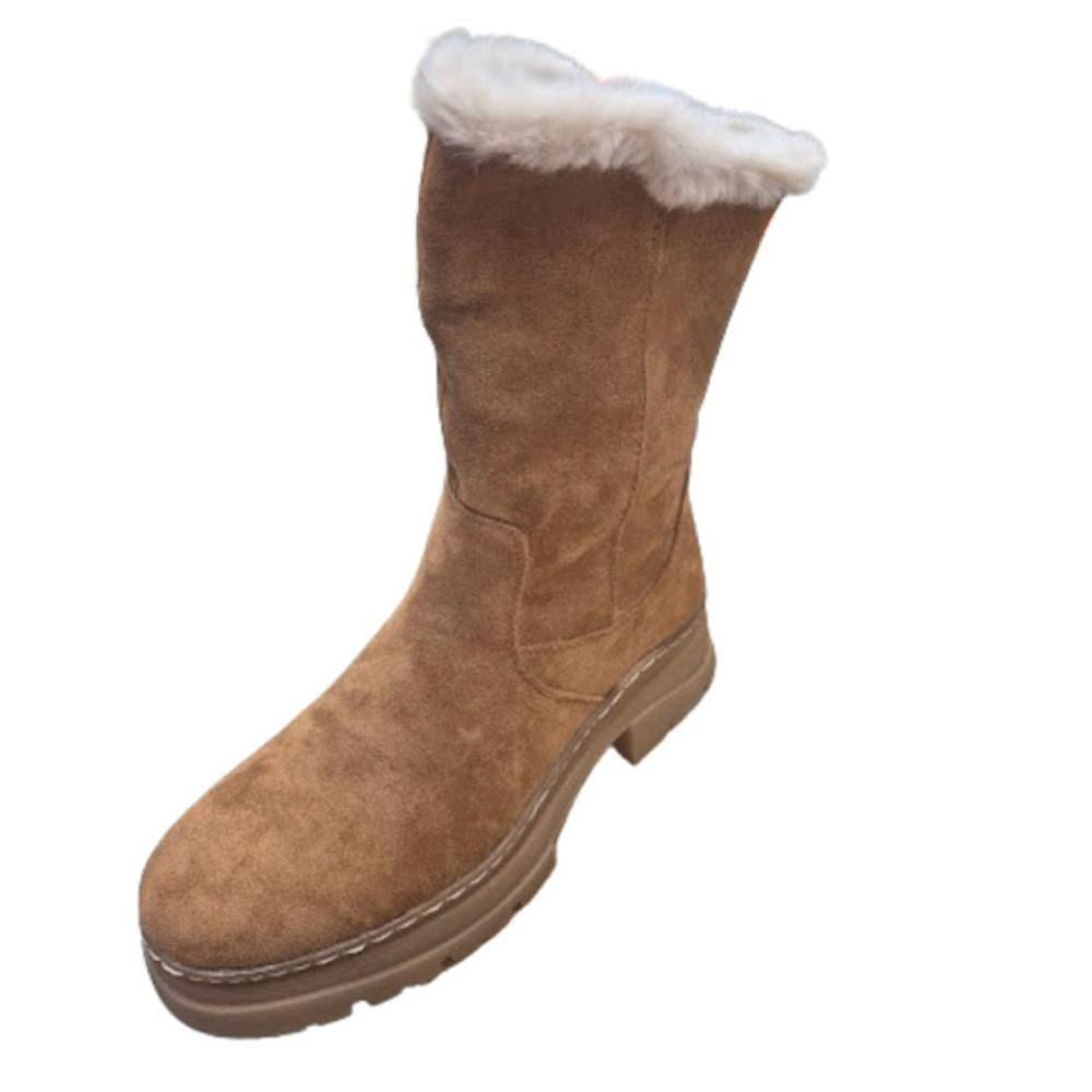 Vinnys Outlet - Bota De Invierno Mujer Camel Chiporro
