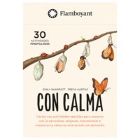 Flamboyant - Con Calma (Cartas): 30 Actividades Mindfulnes Blanco