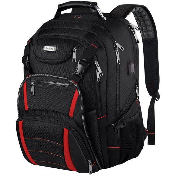 Mochila para portátil YALIXIAN 55L extra grande de 18.4 pulgadas con puerto USB
