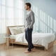 thumbnail image 3 of Pijama Hombre Algodón Estampado Retro Music gris M, 3 of 7