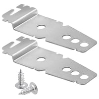 Magideal - 2 Uds 8269145 Accesorios De Soporte De Montaje Para Lavavajillas Duradero Resistente Fácil De Instalar Grado Comercial A Prueba De Herrumbre Para Wp82