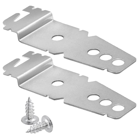 Magideal - 2 Uds 8269145 Accesorios De Soporte De Montaje Para Lavavajillas Duradero Resistente Fácil De Instalar Grado Comercial A Prueba De Herrumbre Para Wp82