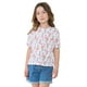 thumbnail image 1 of Polera Niña Kids Manga Corta Full Crop Blanco Corona, 1 of 5