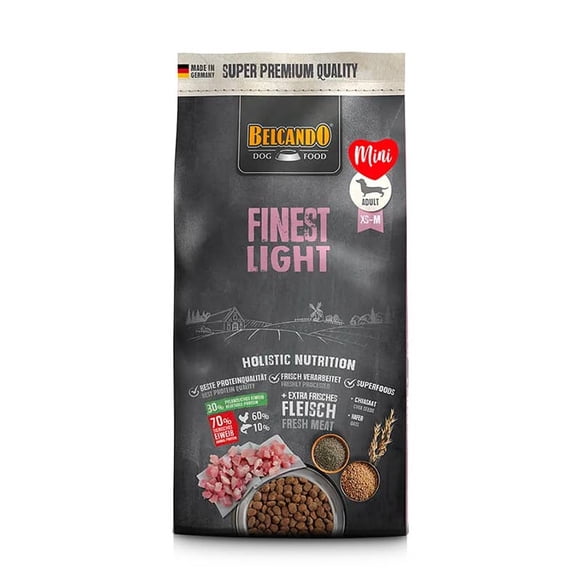 Alimento Belcando Finest Light Para Perro 1kg