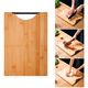 thumbnail image 2 of Tabla De Cortar De Madera Bambú Carne Y Verduras Picoteo 38x28cm, 2 of 6
