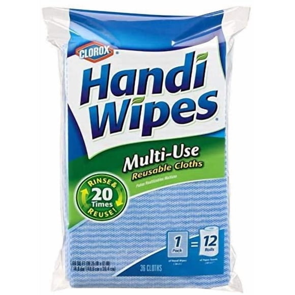Paños Reutilizables Multiusos Clorox Handi Wipes Paquete de 36