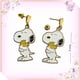thumbnail image 3 of Aros de Snoopy con pasador de acero, 3 of 3