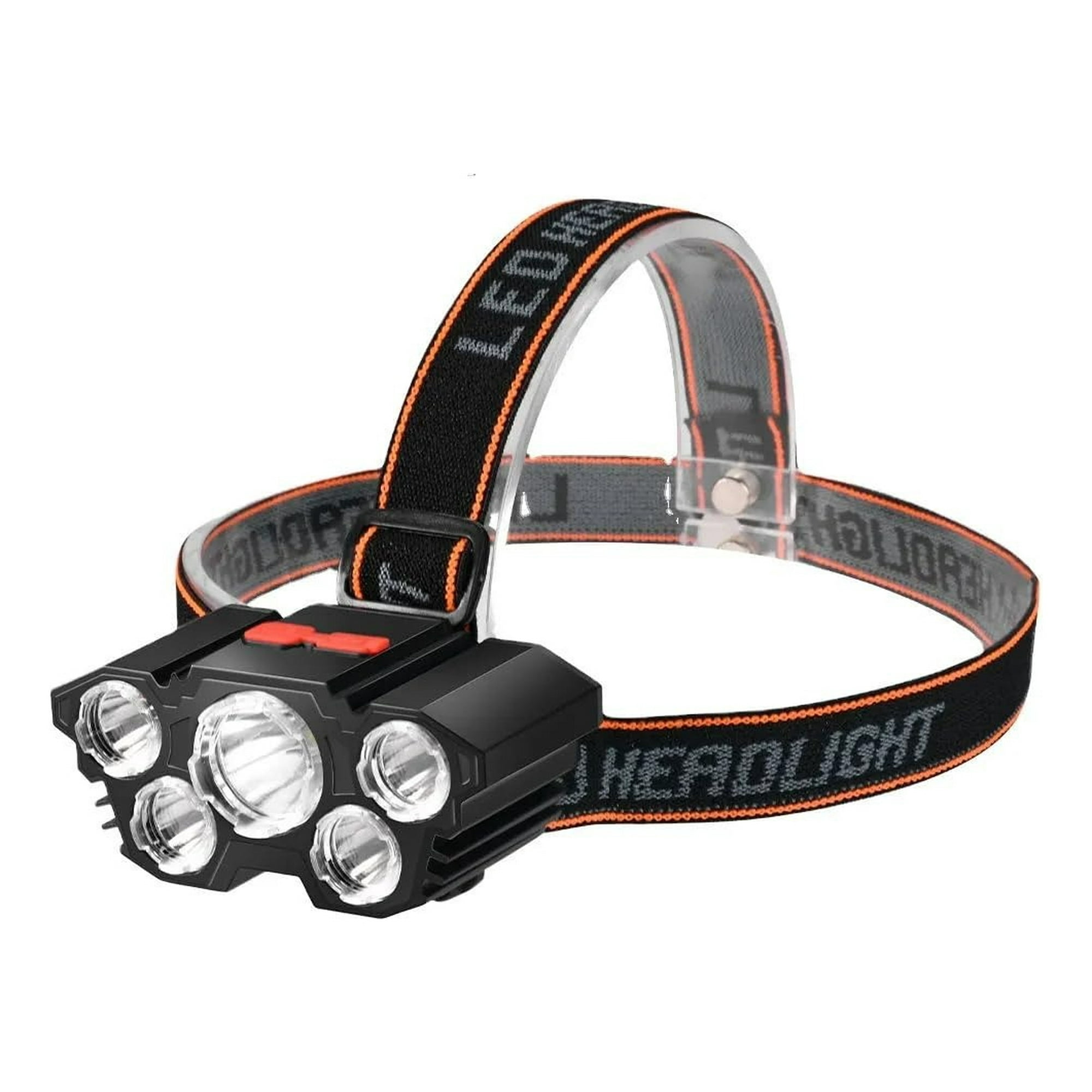 Genérico - Set 3 Linterna Frontal Amsdeal Recargable Led Senderismo Lau