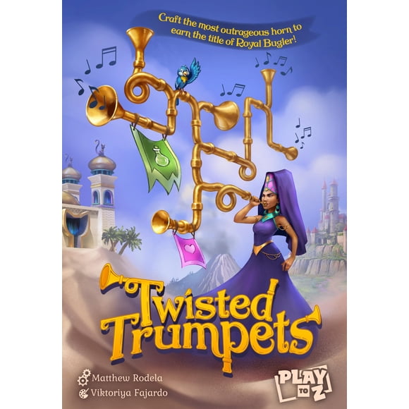 Juego de mesa Twisted Trumpets: diversión familiar