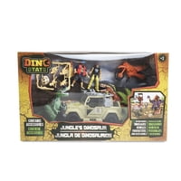 Dino State - Set Dinosaurio Con Vehículos, Figuras Y Accesorios