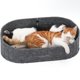 thumbnail image 1 of Cat Scratcher FUKUMARU con forma de sofá, 60 cm, con almohadilla para rascar, 1 of 9