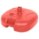 thumbnail image 4 of Soporte de sombrilla para exteriores, sombrilla llena de arena de agua Refugio solar Soporte de poste Reemplazo de servicio par , Rojo, 4 of 5