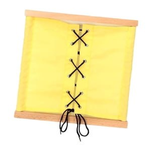 Magideal - Tablero Ocupado De Educación Temprana, Vestido De Aprendizaje, Habilidades Motoras Finas, Tablero De Actividades, Juguete De Viaje, Tablero Sensorial Atar Cordones