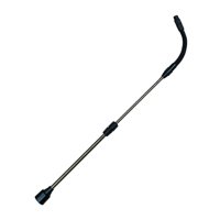 Ioensy - Boquilla De Pulverización Larga Ajustable De 62 Cm, Compatible Con Regaderas De Presión De Jardín, Color Negro Genérico.
