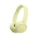 thumbnail image 1 of Audífonos Headphones Sony WH-CH520/Y Amarillo Bluetooth Azul, 1 of 13