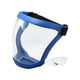 thumbnail image 4 of Protector facial completo con orificio transpirable y ergonómico para esmerilado, máscara protectora facial Azul y claro, 4 of 5