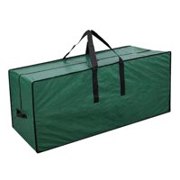 Magideal - Bolsa De Almacenamiento Para Árbol De Navidad, Bolsa Grande Para Árbol De Navidad Con Asas De Transporte, Protege Contra El Polvo, La Humedad, Bolsa D Verde 135X34X68Cm