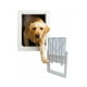thumbnail image 1 of Puerta Para Perros Con Traba Seguridad 28 5x24 5 Cm Blanco, 1 of 7