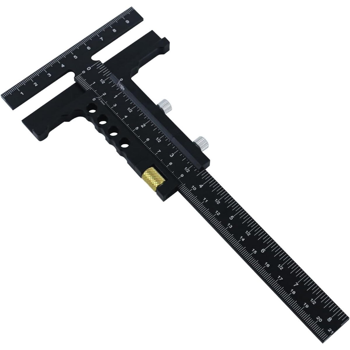 Escuadra T Leefasy Aluminio 23 Cm Regla Carpintería