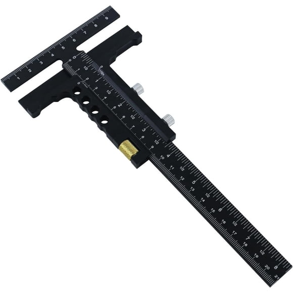 Escuadra T Leefasy Aluminio 23 cm Regla Carpintería