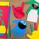thumbnail image 2 of Recortes FreshCut Crafts 48 piezas en colores primarios, 2 of 9