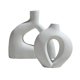 thumbnail image 4 of 2pcs Florero De Cerámica Más Simple Estante Decorativo Estantería Decoración Centro De Mesa, 4 of 5