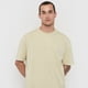 thumbnail image 3 of Polera Hombre Oversize Ecru Liso Corona, 3 of 5