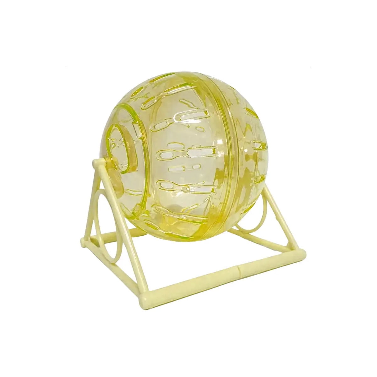Esfera Acrílica con Pedestal para Roedores 18 Cm
