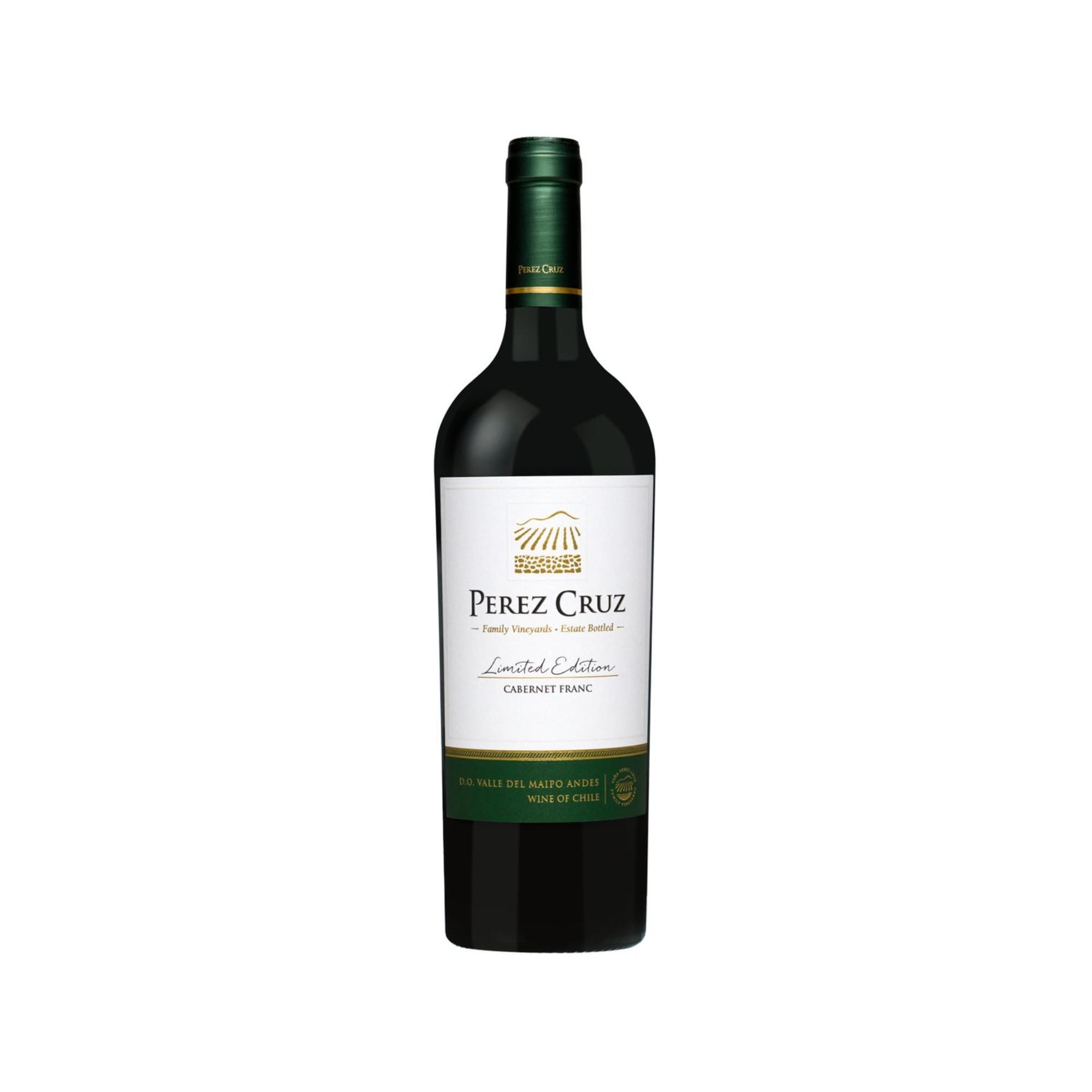 Vino Tinto Cabernet Franc 14° Botella 750 ml Perez Cruz