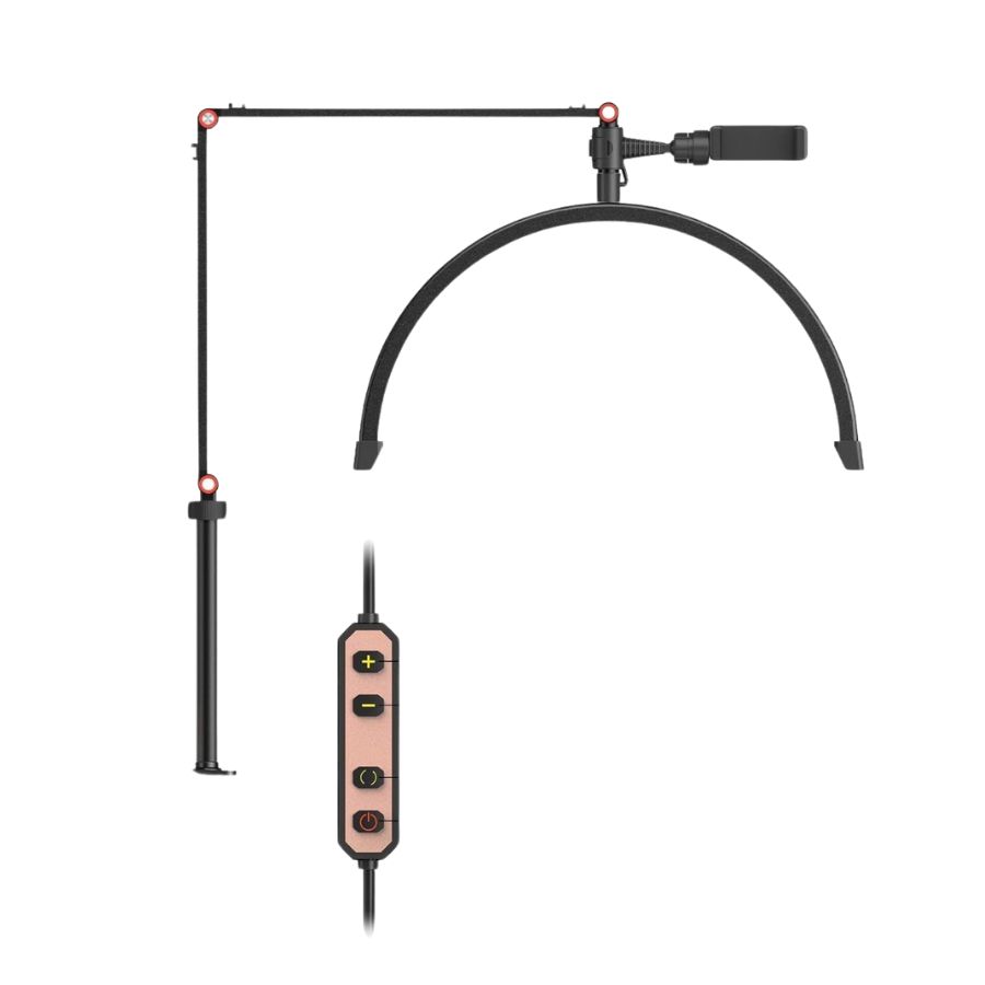 Click Ventas - Lámpara De Escritorio En Forma De U Luz Led Con Soporte