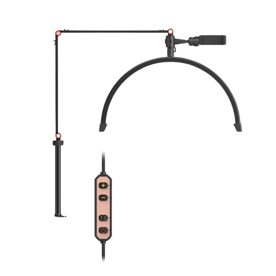 Click Ventas - Lámpara De Escritorio En Forma De U Luz Led Con Soporte