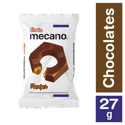 Chocolate Mecano Tuerca Manjar 27 G Costa
