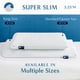 thumbnail image 4 of Almohada Bluewave Bedding de espuma viscoelástica en gel superdelgada, 4 of 7