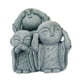 thumbnail image 3 of Estatuilla Del Monje De La Escultura De Las Decoraciones Del Tanque De Peces De Buda Para El Estilo B Del Jardín Del Coche De La Mesa, 3 of 3