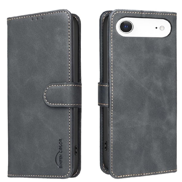 Funda Billetera para iPhone 17 Air Protección RFID y Soporte Ajustable Negro