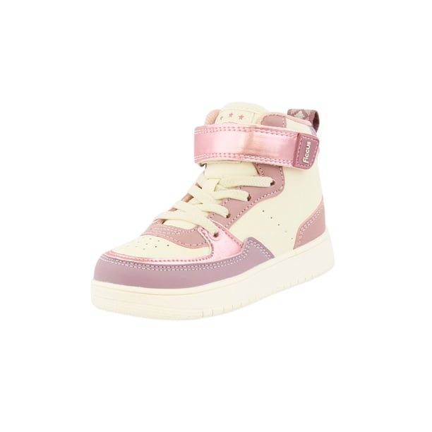 Zapatilla urbana caña velcro elástico kids niña 840