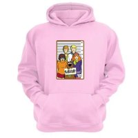 Genérico - Polerón Canguro Scooby Doo Rosa Talla L Unisex