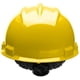 thumbnail image 4 of Casco de seguridad Bullard S61 estilo gorra con ajuste de matraca de 4 puntos, amarillo, 4 of 4
